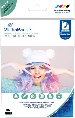 Mediarange foto papier - 50,