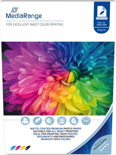 100 mediarange fotopapier - mediarange,