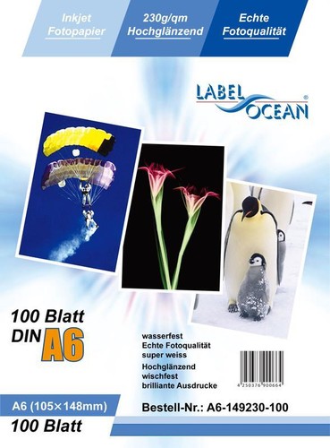 200 blatt 230g - 200, a6