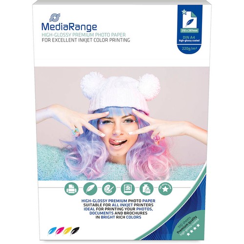 Mediarange fotopapier mrink103 - fotopapier,