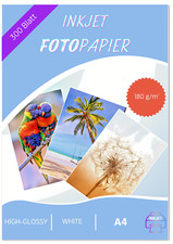 50 Blatt Fotopapier DIN A4 180
