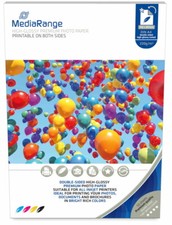 50 Mediarange Blatt Fotopapier