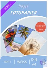 50 Blatt Fotopapier matt DIN